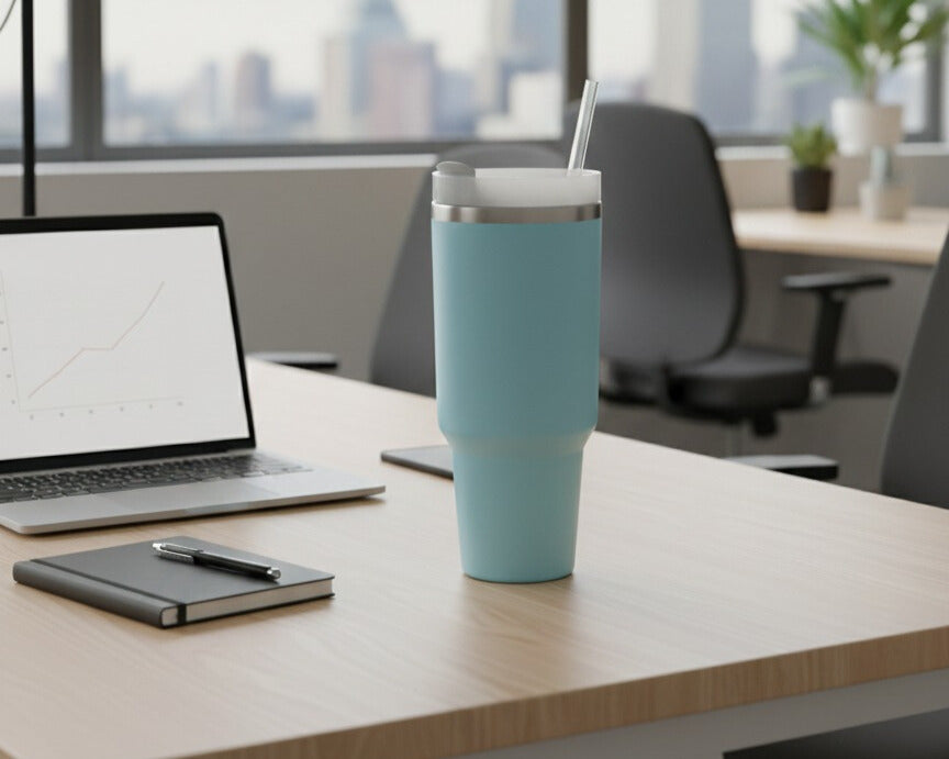 40 oz Premium Quality 304 Stainless Steel Tumbler – Modern Minimal Design